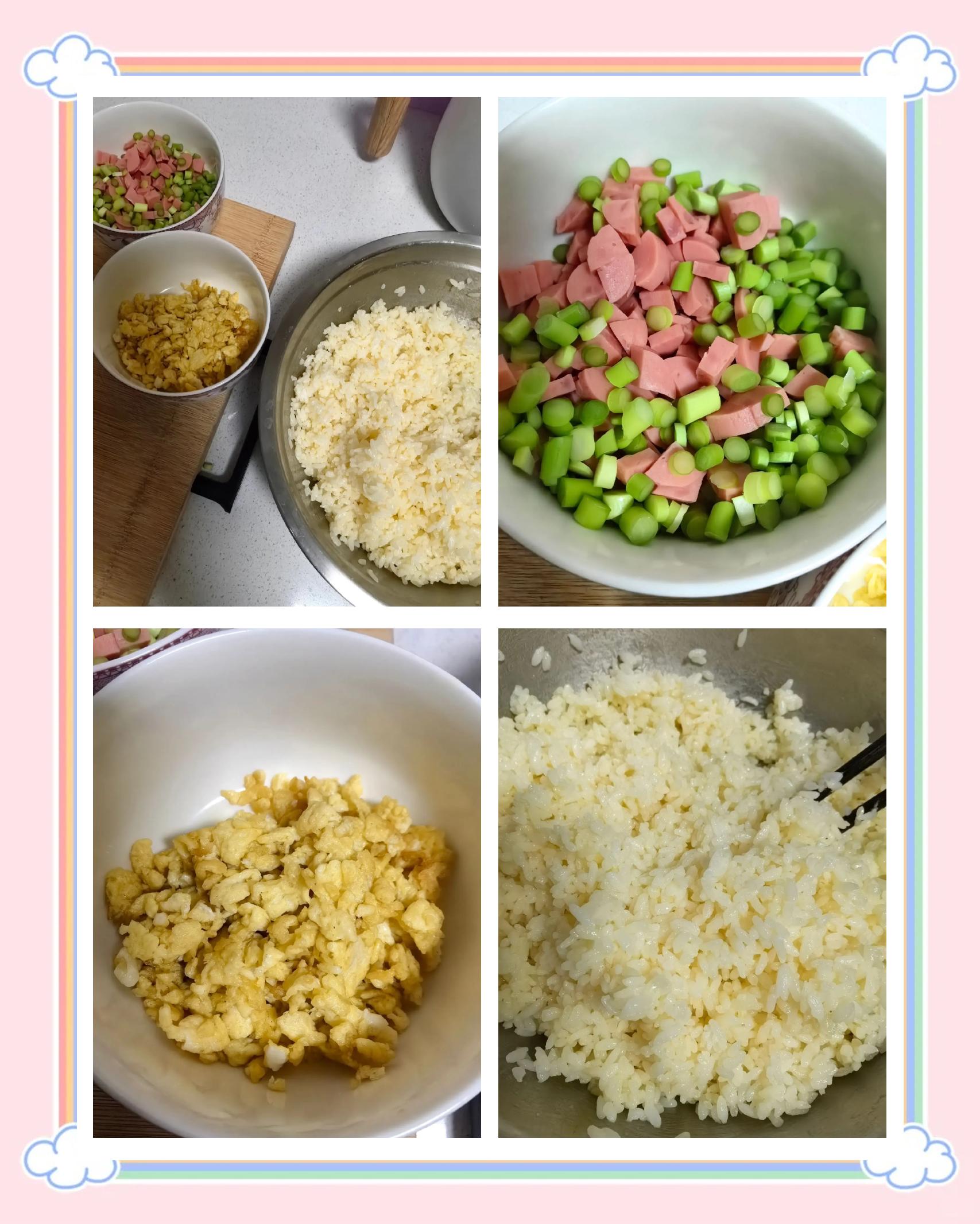 蛋炒饭怎么做步骤写下来