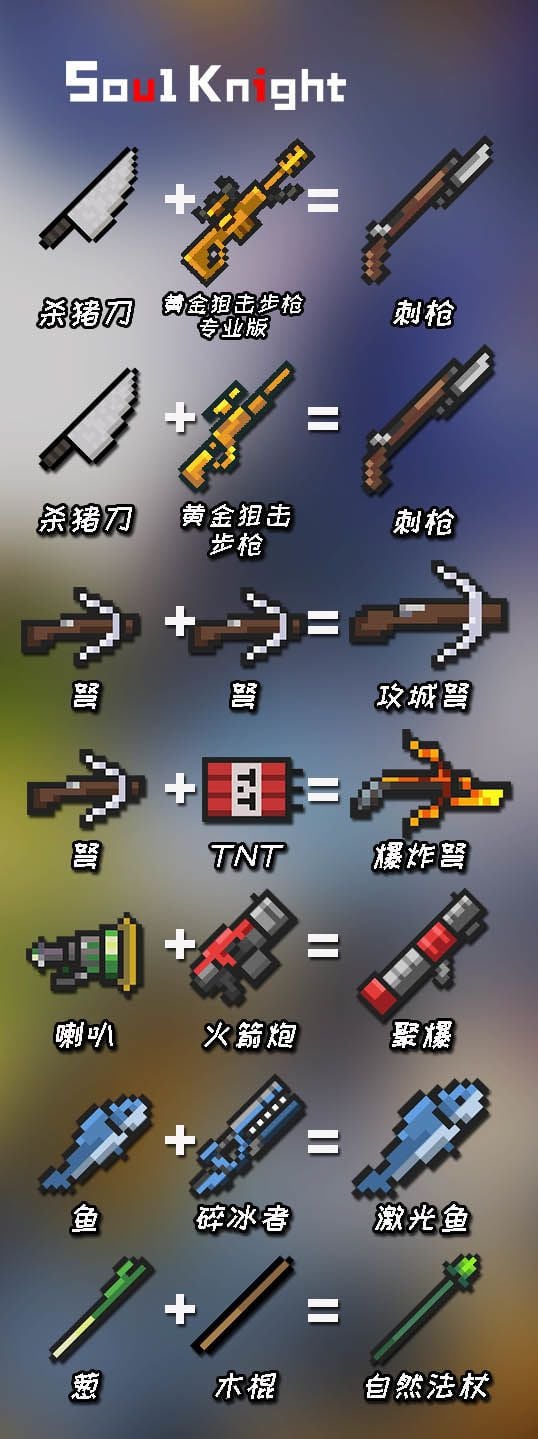 元气骑士武器图鉴在哪看