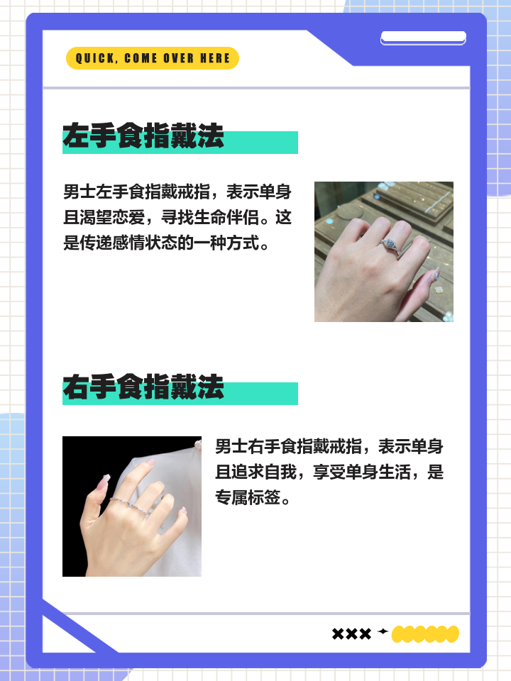 未婚戒指戴在哪个指头