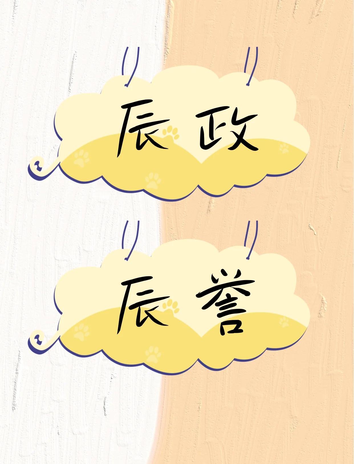 男宝带辰字的名字