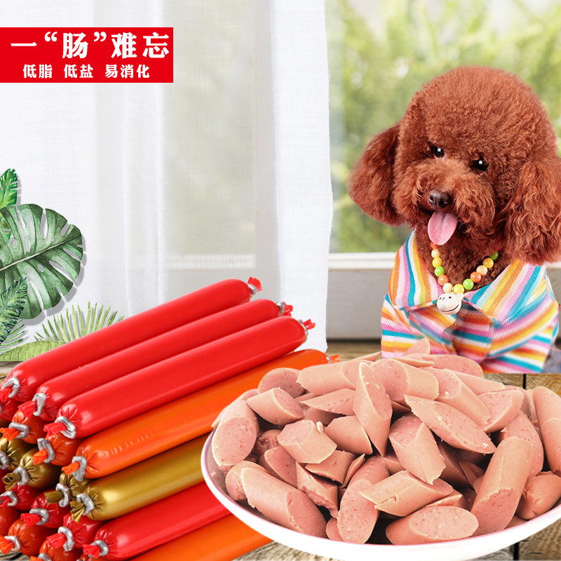 三个月狗狗可以吃火腿肠吗