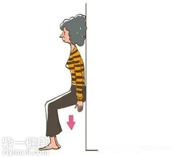 靠墙静蹲的正确方法
