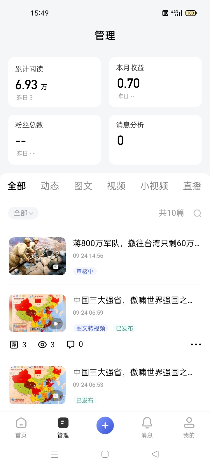 写文章的自媒体平台排行