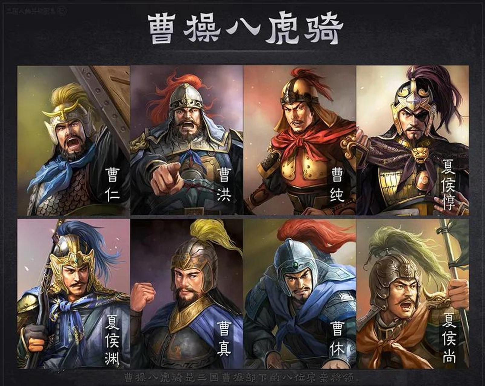三国名将排名顺序