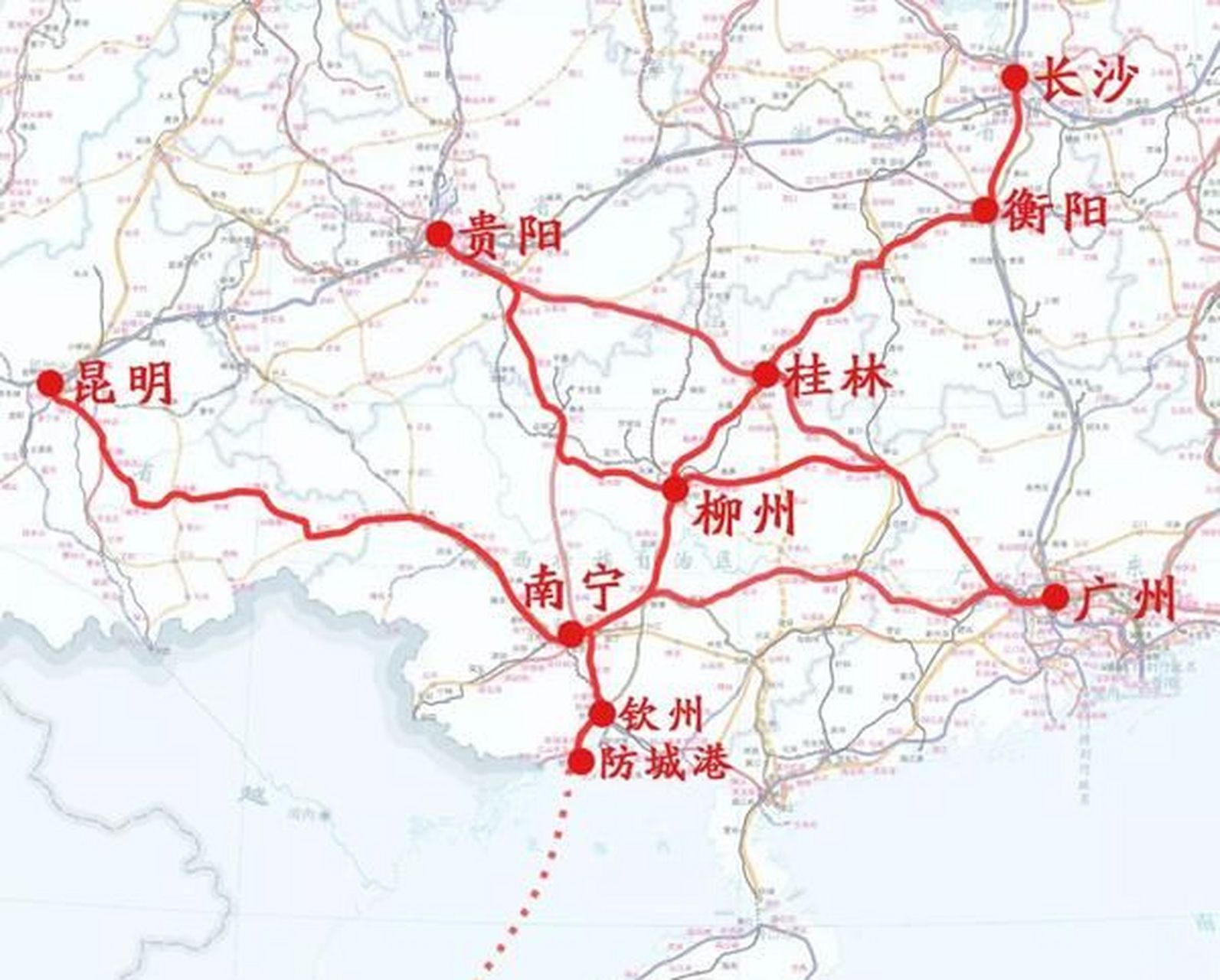 南宁到桂林多少公里路