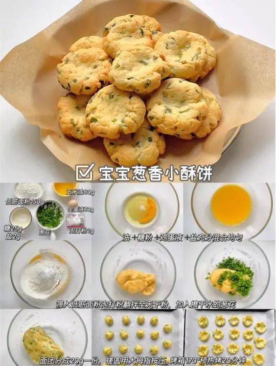 家庭烤箱做饼干的方法和温度