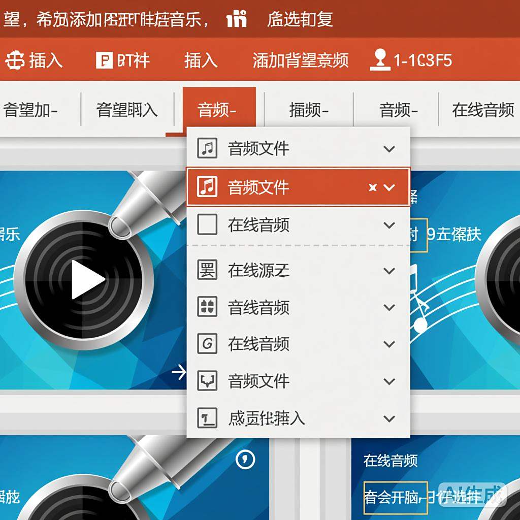 怎样给ppt设置背景音乐