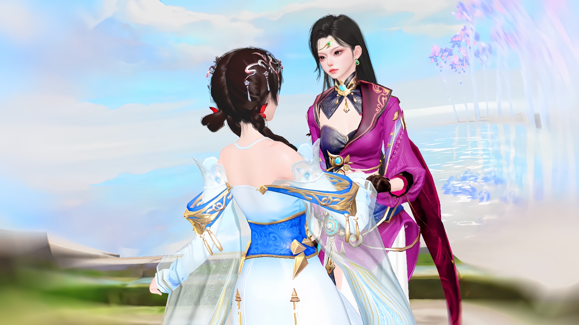 倩女幽魂手游怎么和玩家交易装备