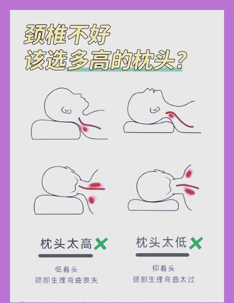 高枕睡觉的危害是什么