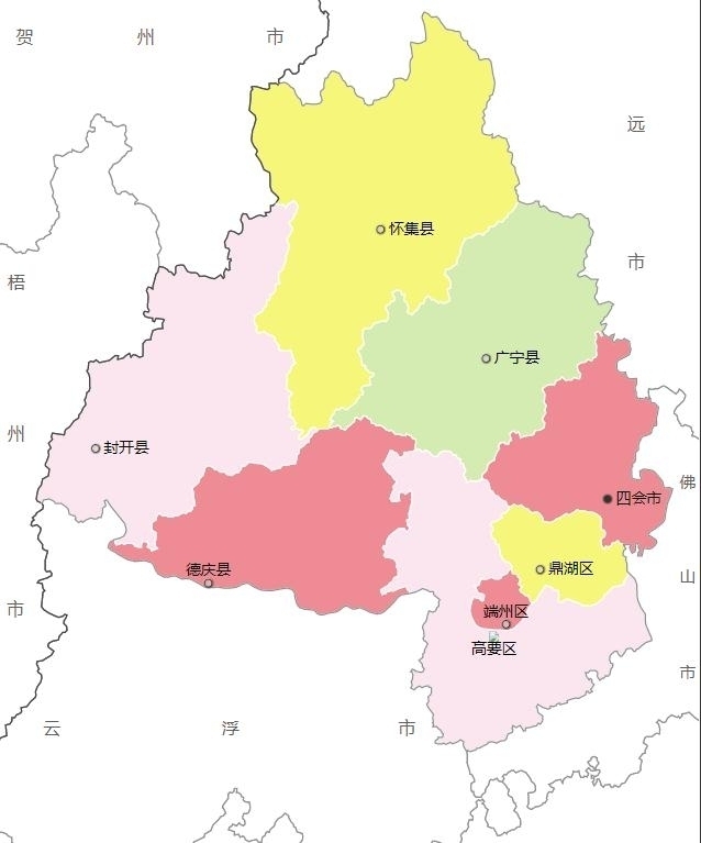 肇庆市属于哪个省份的城市