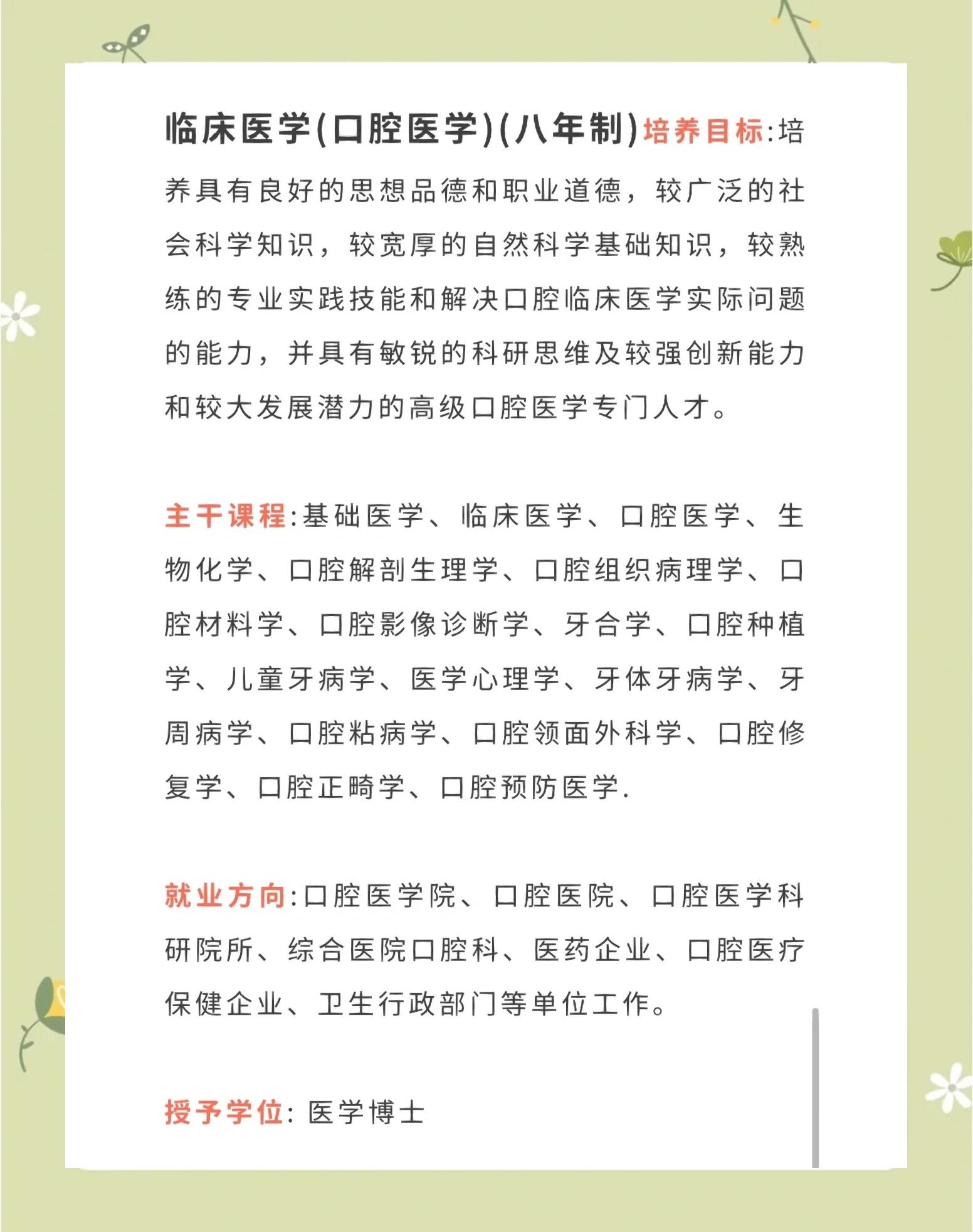 中西医临床医学专业是啥