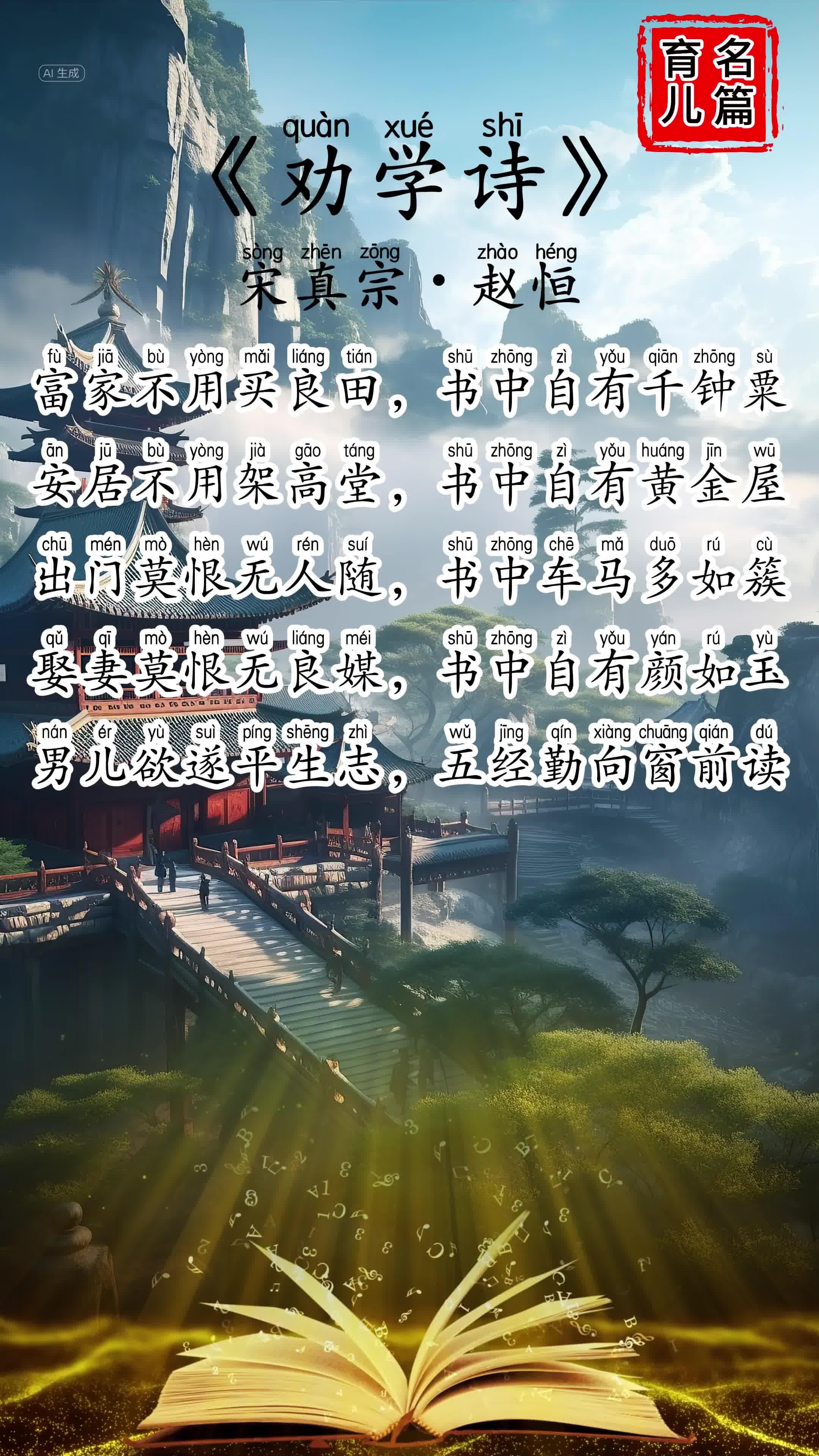 关于劝学的诗词15首