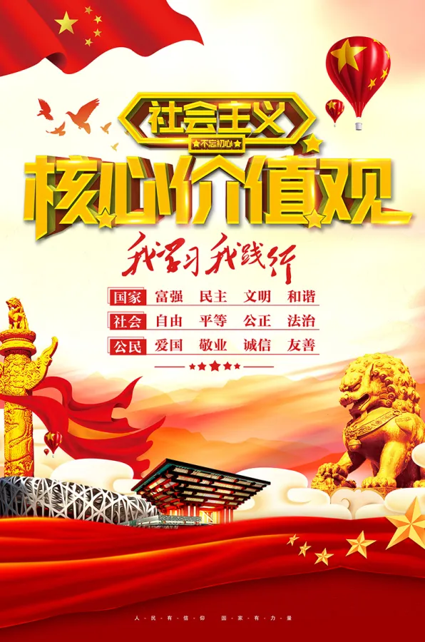 社会主义核心价值观的基本内容