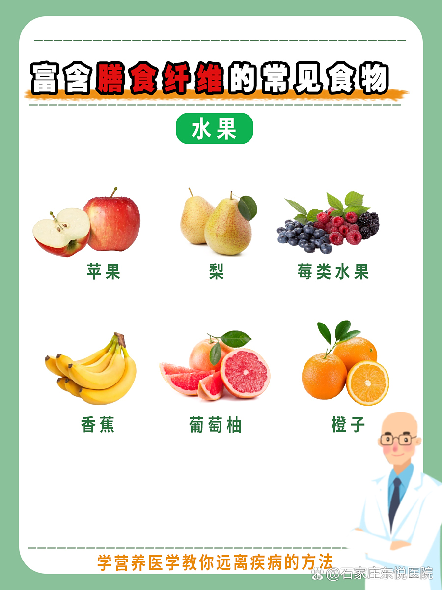 富含膳食纤维的食物有哪些作用