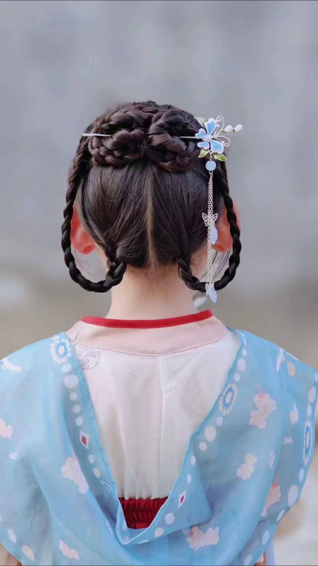 汉服头发扎法6种