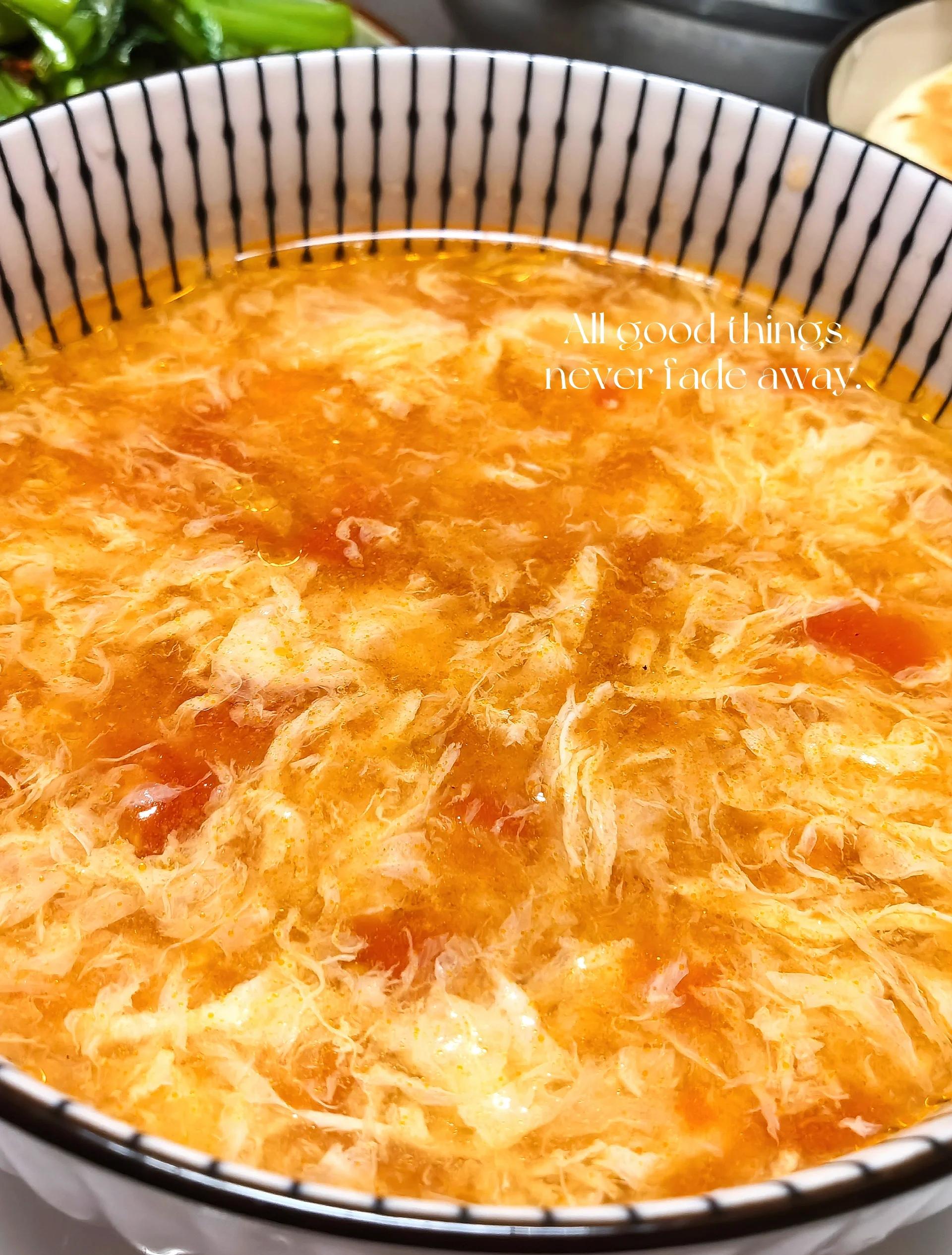 西红柿炒鸡蛋汤的功效与作用