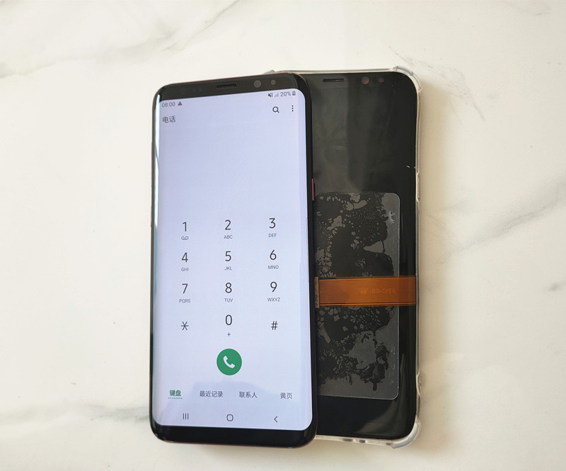 三星s8能单独换外屏吗?