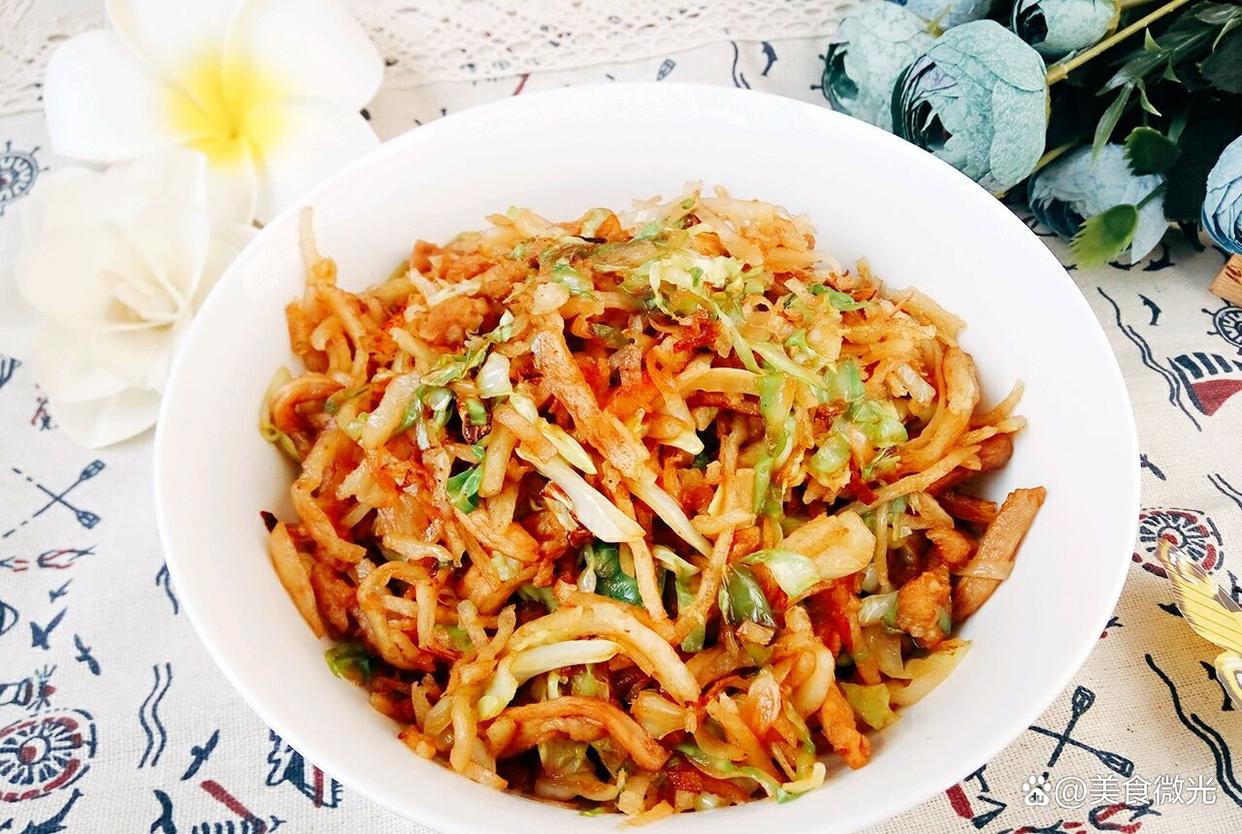 家常炒饼丝的饼怎么做