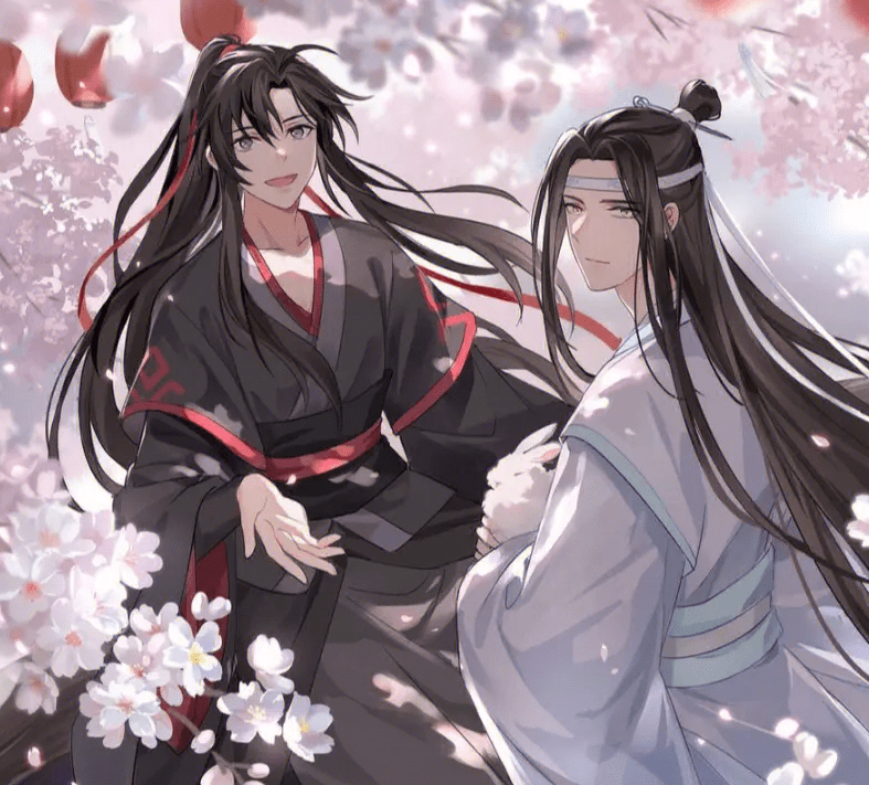 蓝忘机给魏无羡天子笑