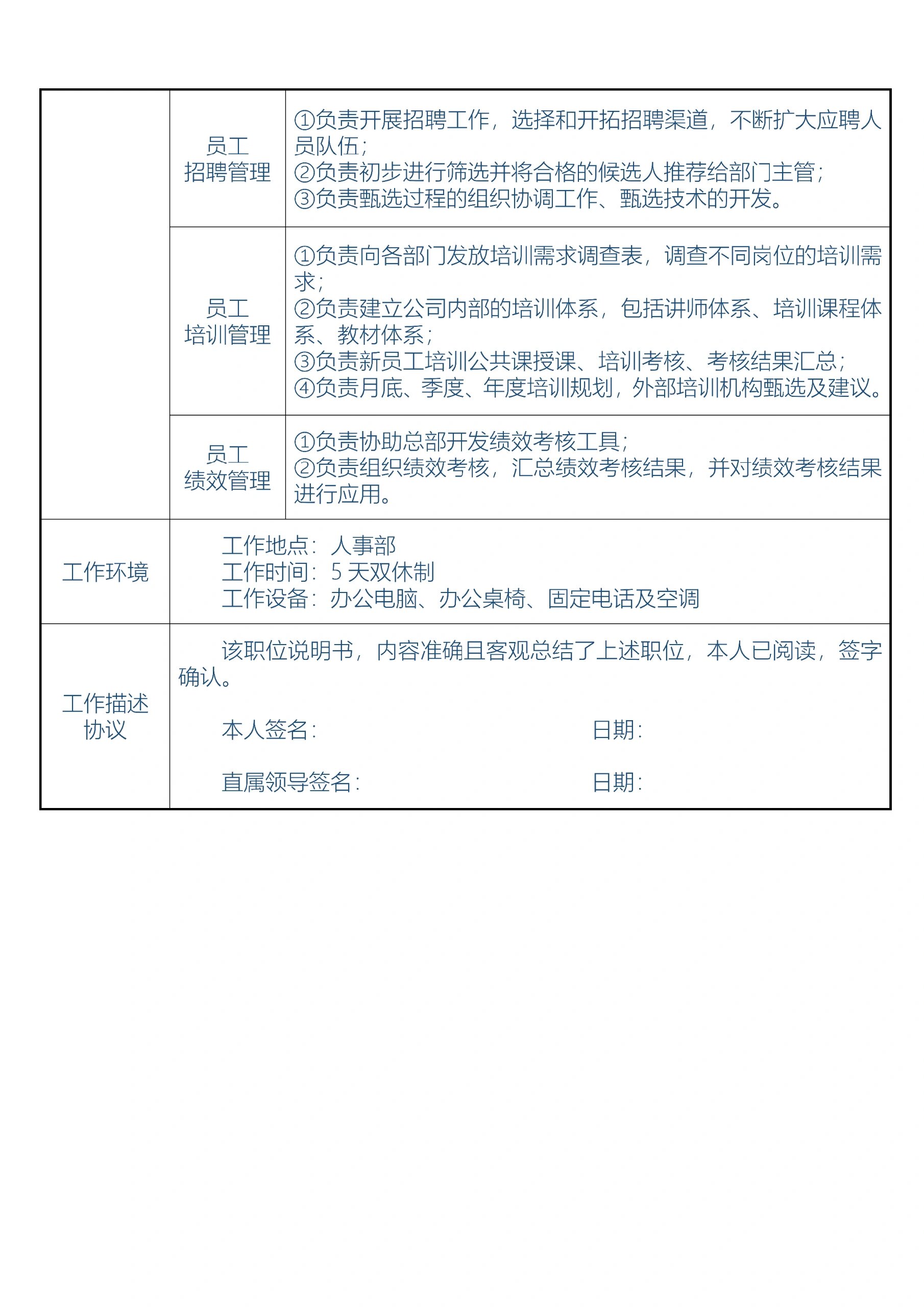 岗位责任制的含义