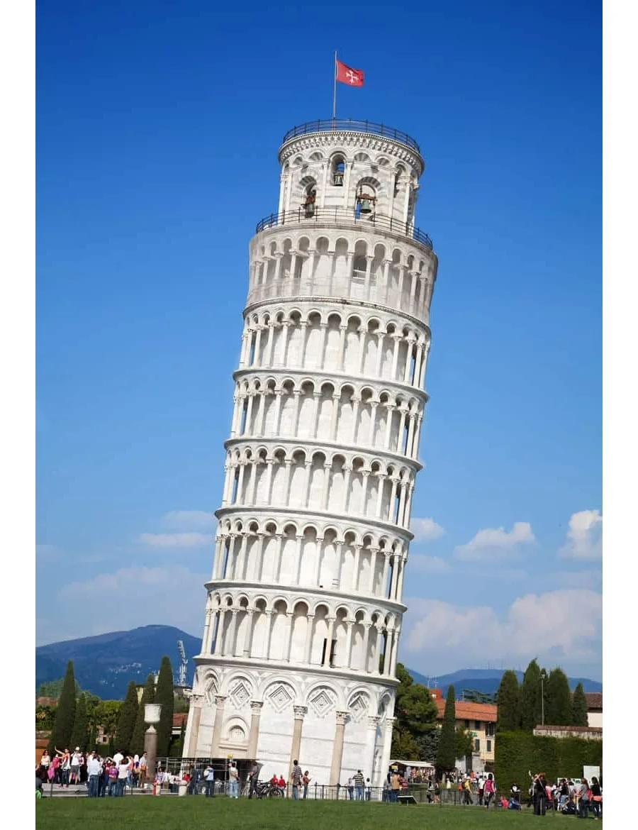 比萨斜塔为什么是斜的用数学解释