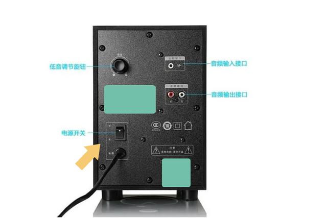 电脑音箱线怎么插啊图解