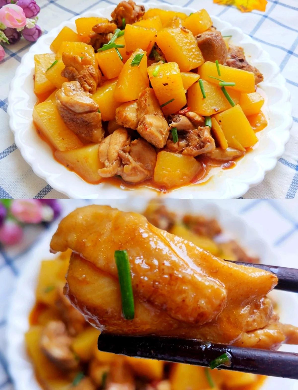 红烧鸡块的家常做法,怎样去腥又保持鸡肉鲜嫩?