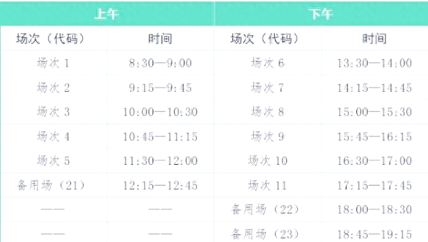 2025下半年四级报名时间
