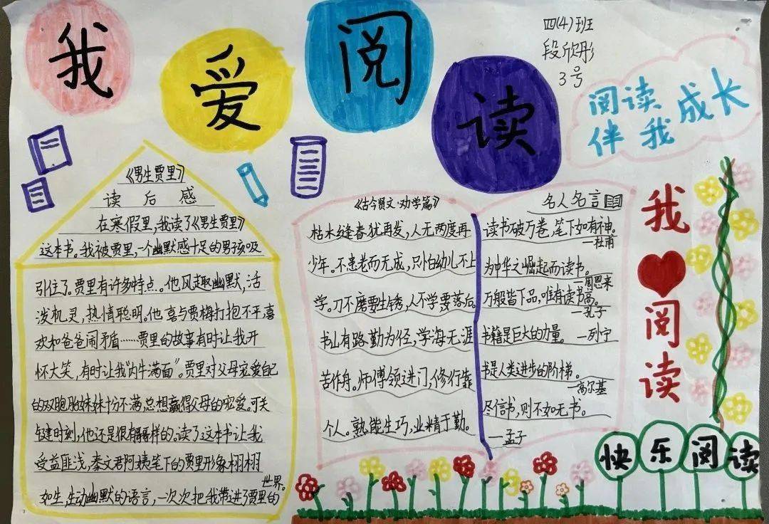 阅读手抄报内容写什么 比赛