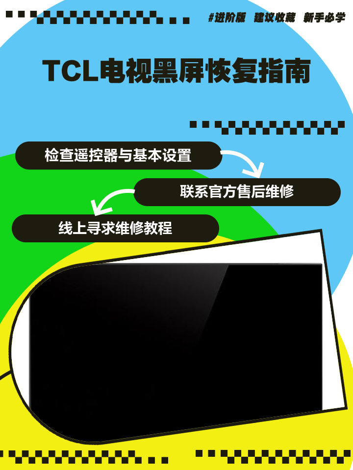 华为电视黑屏怎么回事