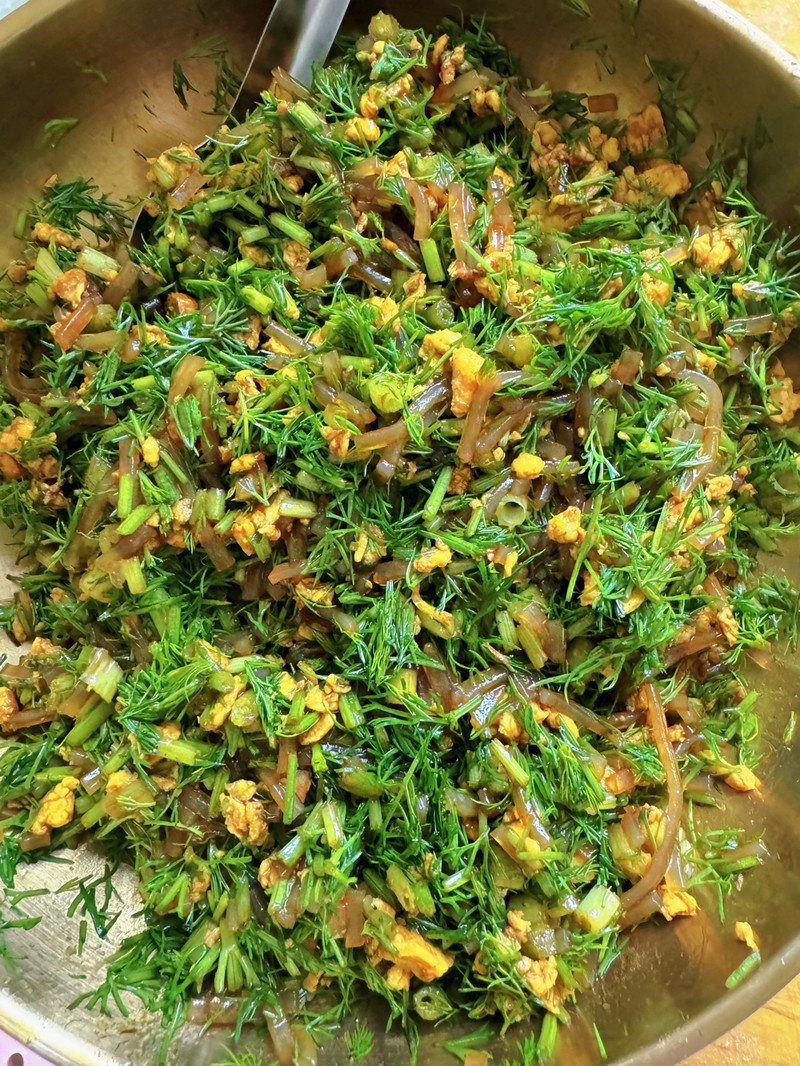 茴香菜的做法视频