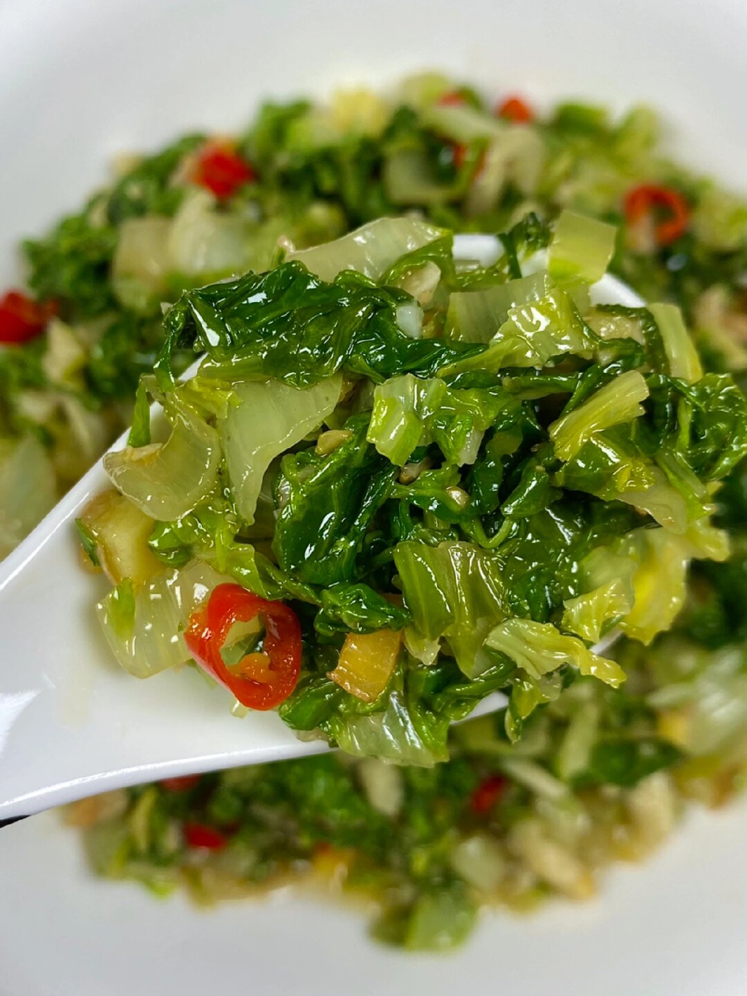 小白菜怎样炒好吃视频