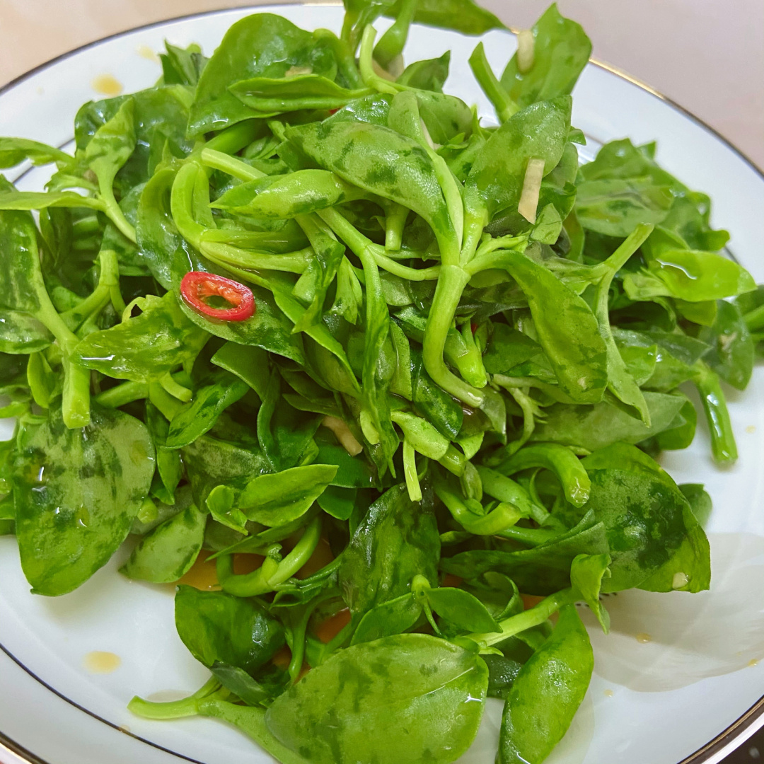 如何凉拌田七菜