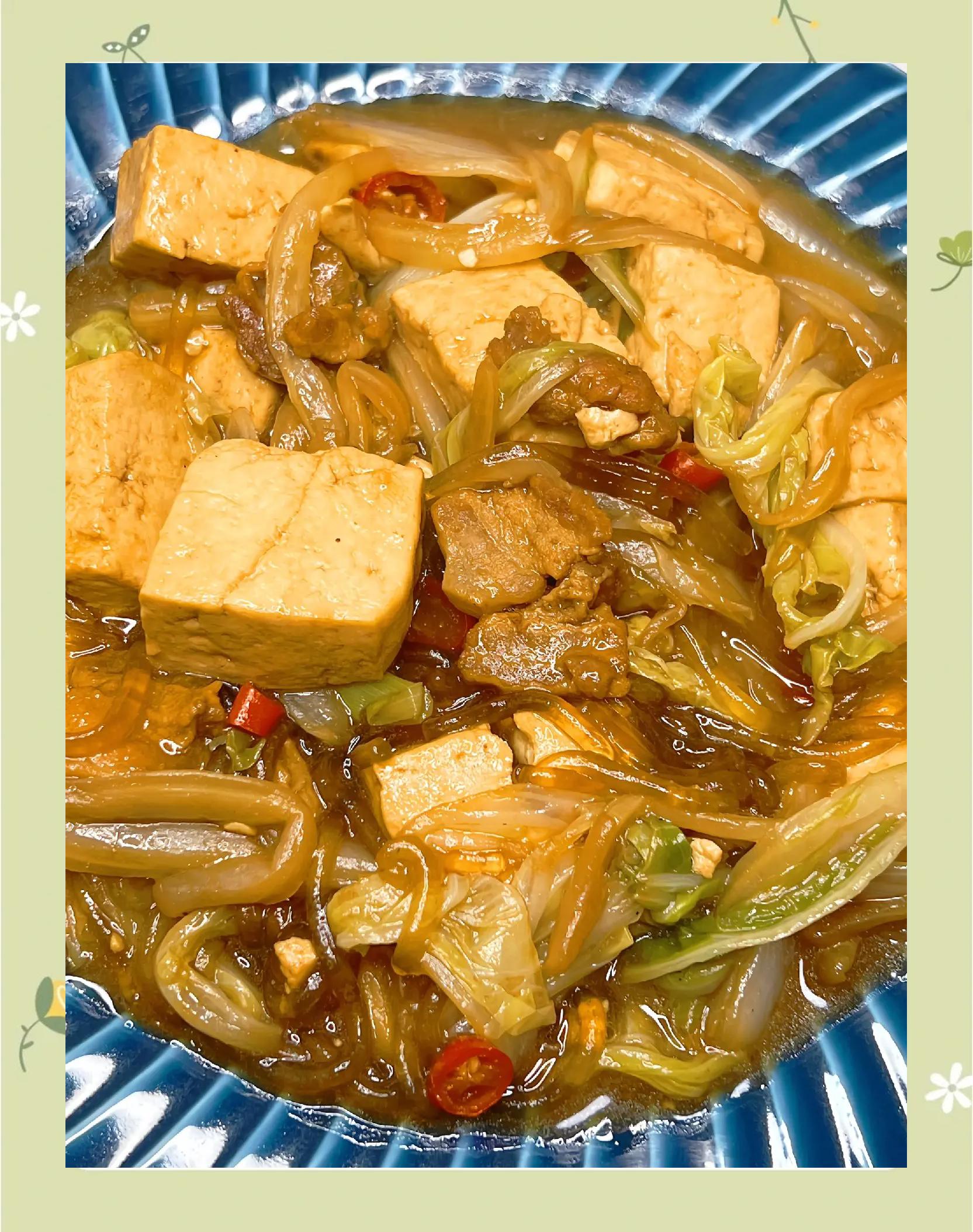 豆腐炖白菜怎么做好吃又简单