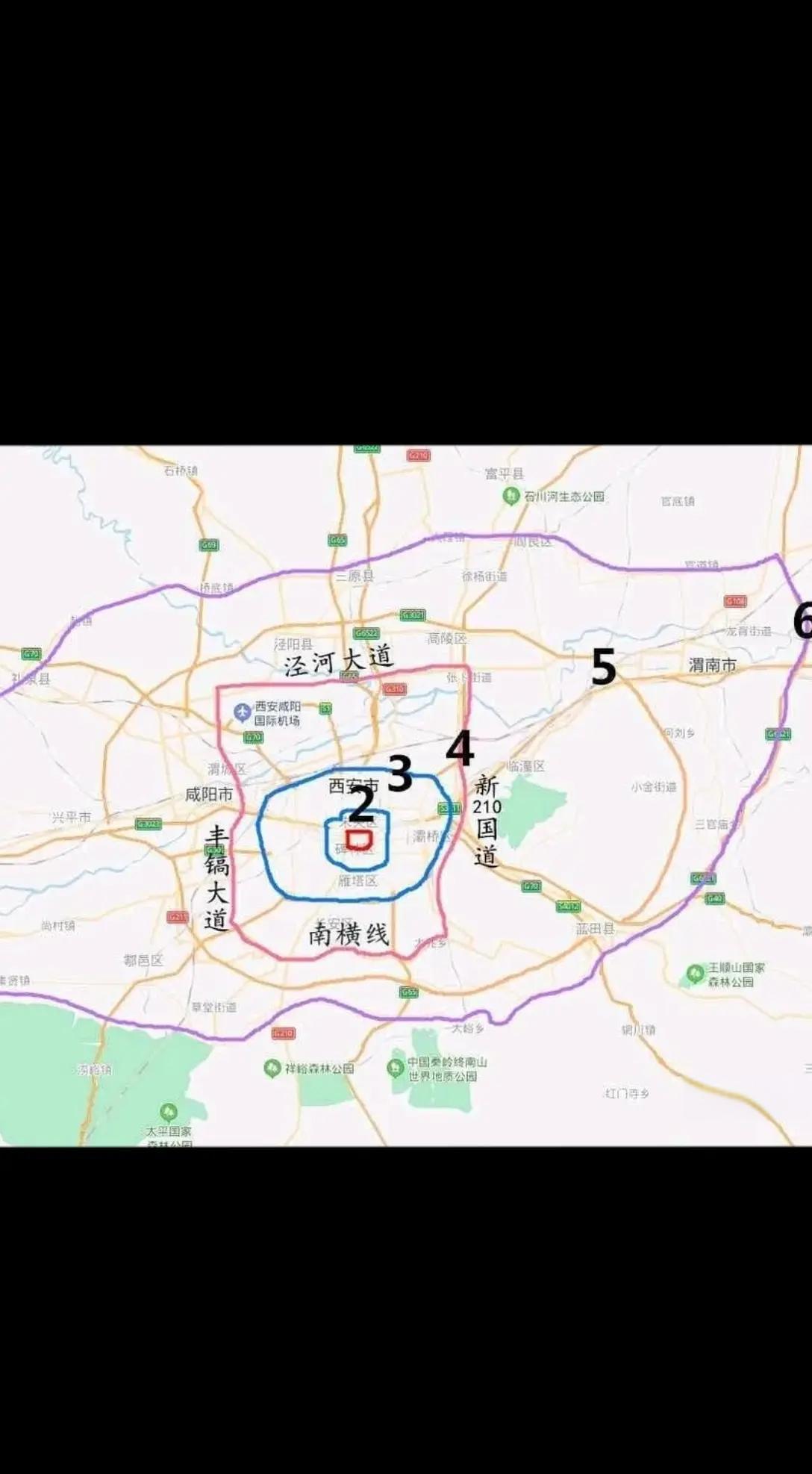 西安绕城高速公路一圈有多少公里