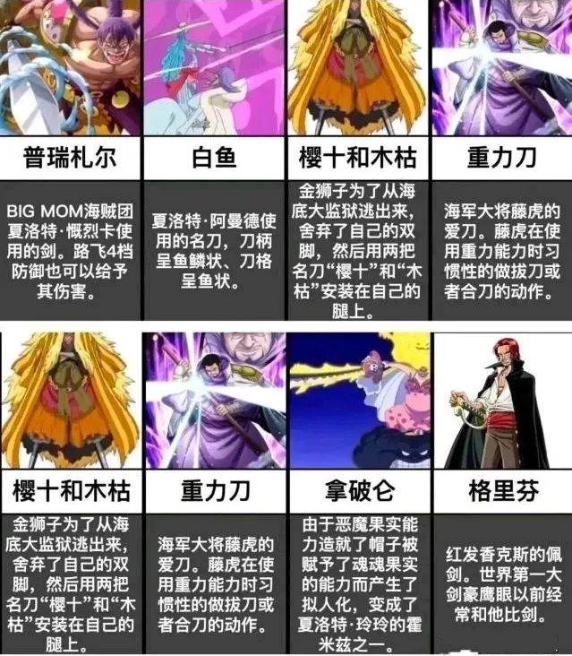 海贼王主要人物介绍