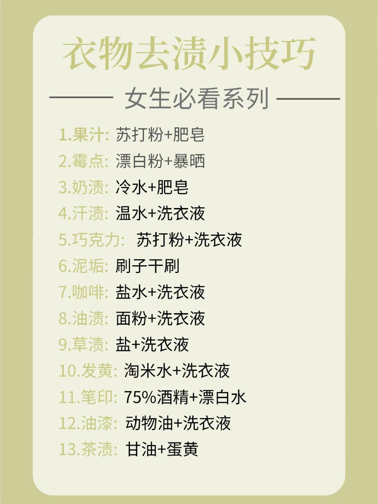 去油渍最好的方法小窍门