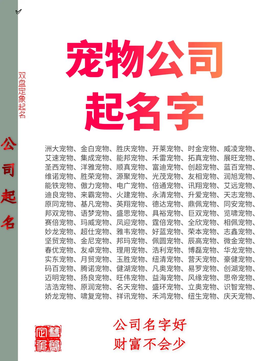 宠物取名字大全可爱