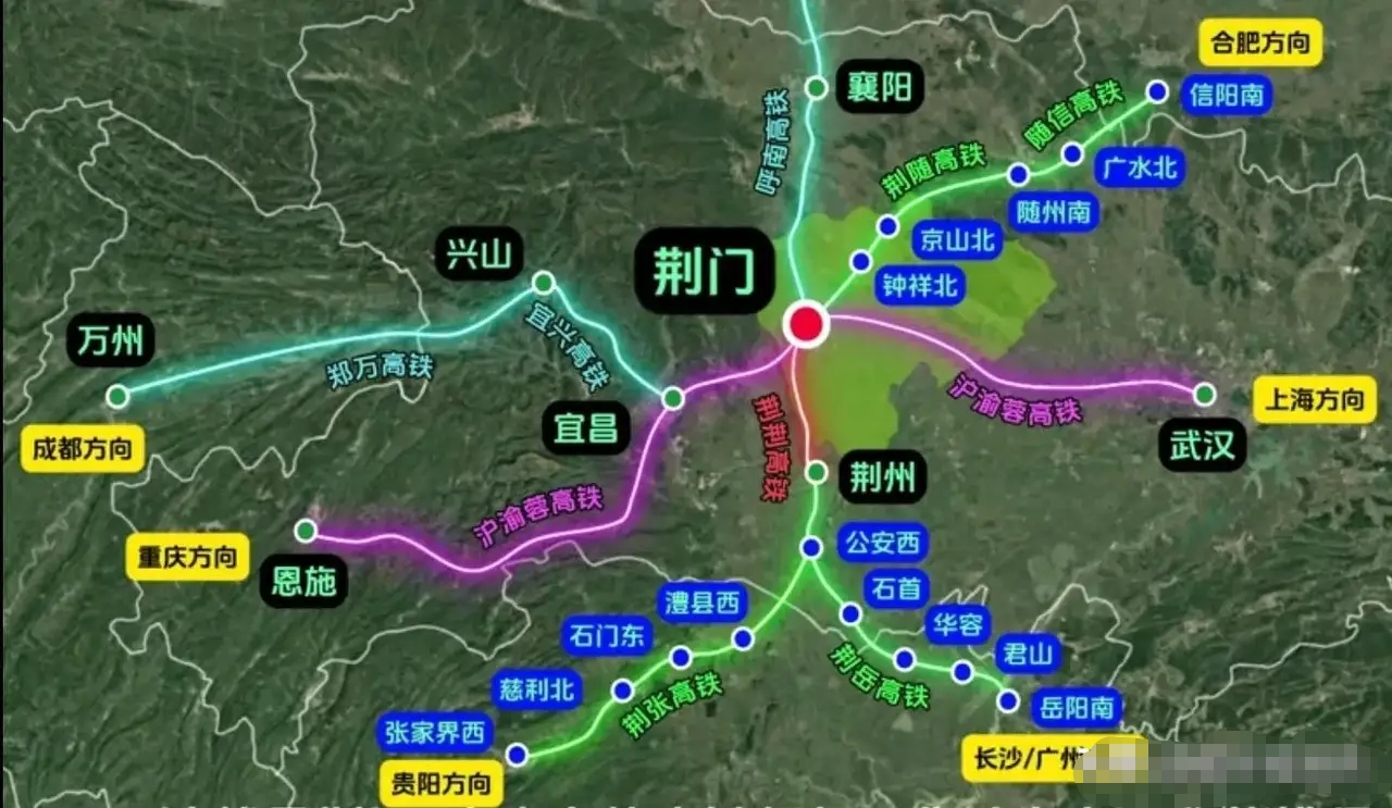 从武汉到荆门多少公里