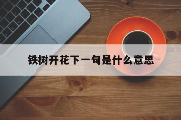 铁树开花的后半句